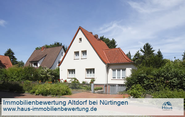 Professionelle Immobilienbewertung Wohnimmobilien Altdorf bei Nürtingen